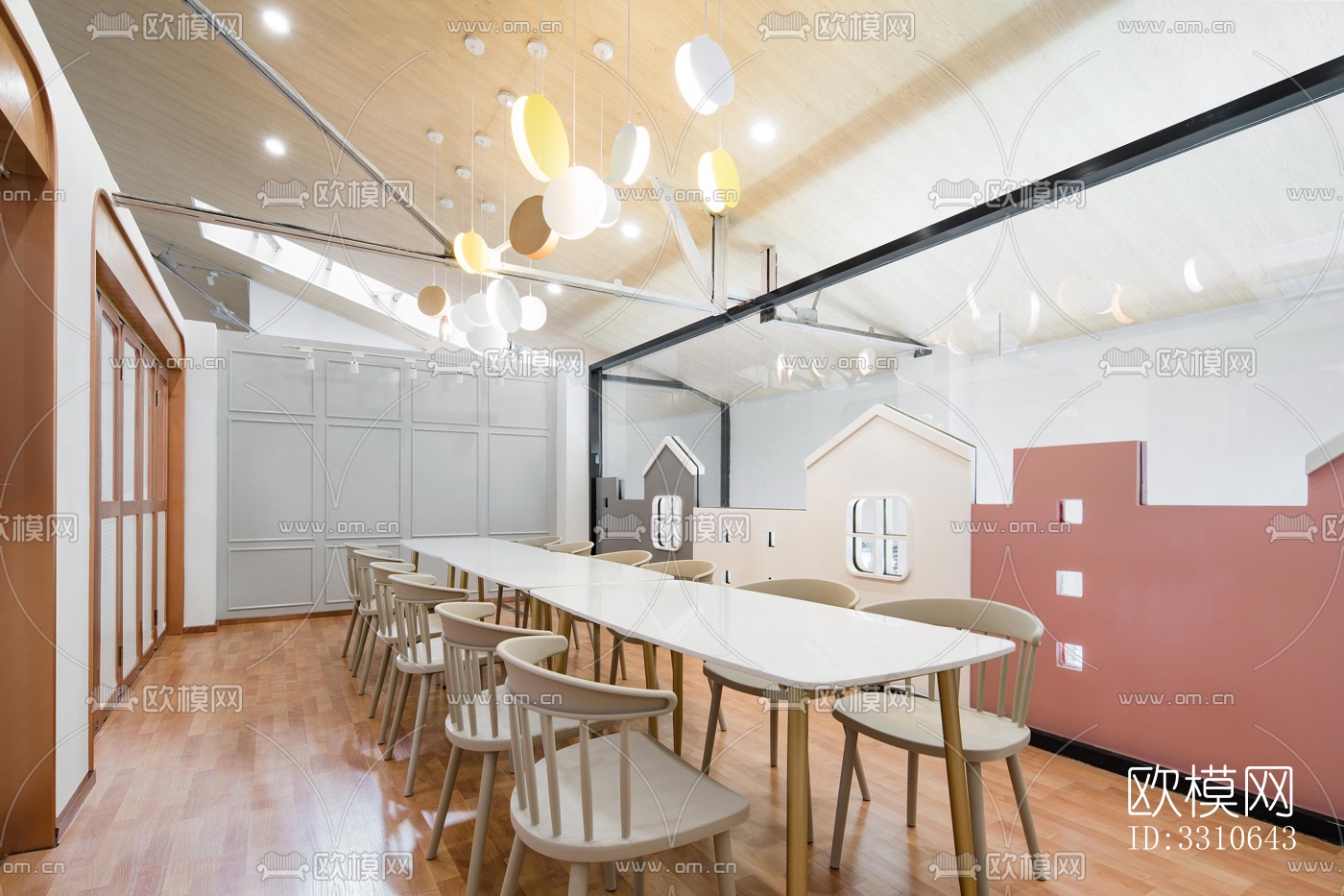 日式儿童游乐效果图下载（渲染图12）