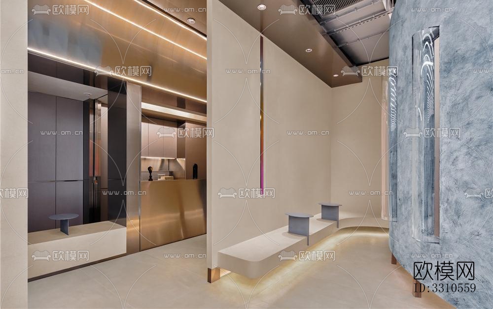 现代零售店铺效果图下载（渲染图2）