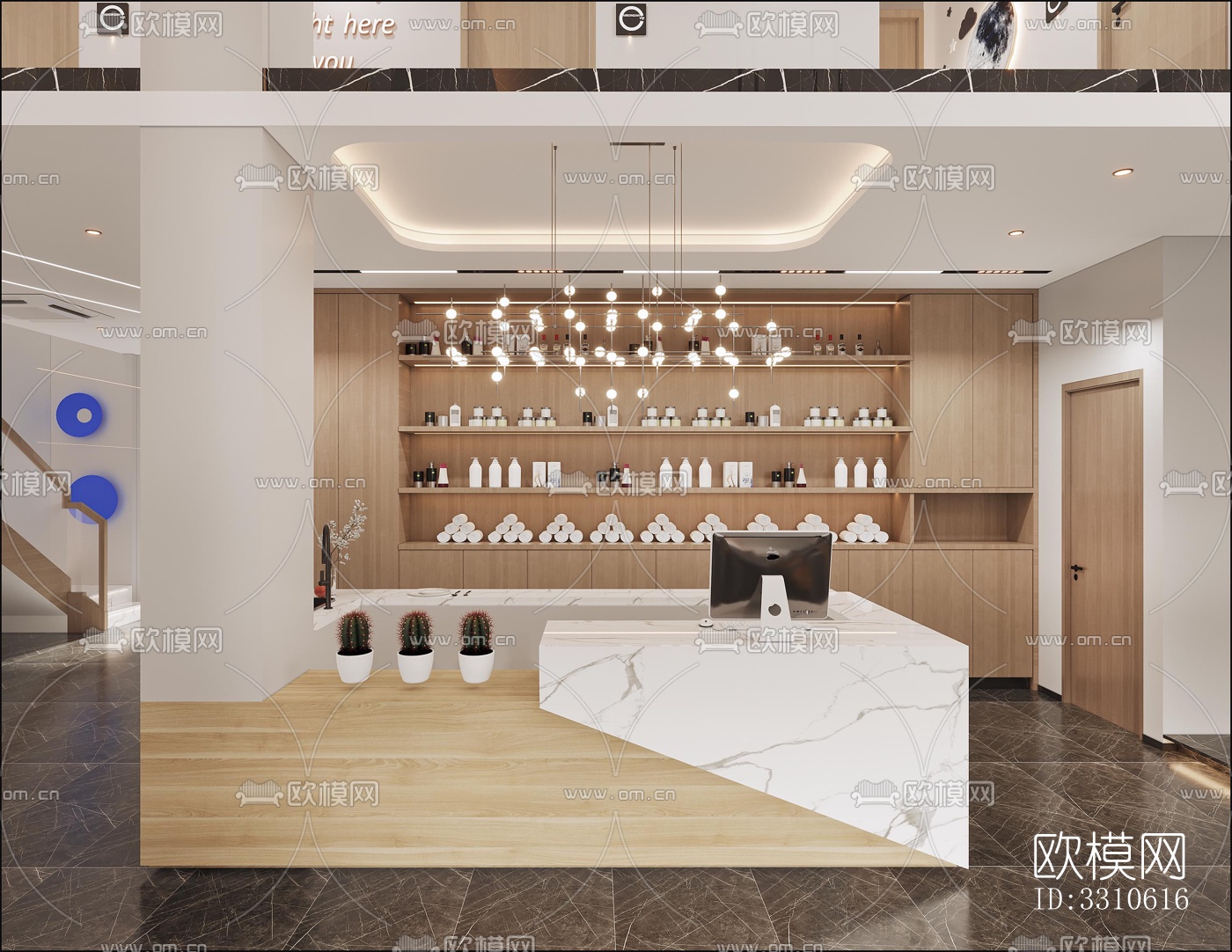 现代零售店铺效果图下载（渲染图3）
