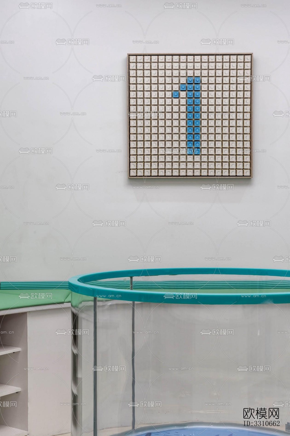 现代儿童游乐效果图下载（渲染图9）