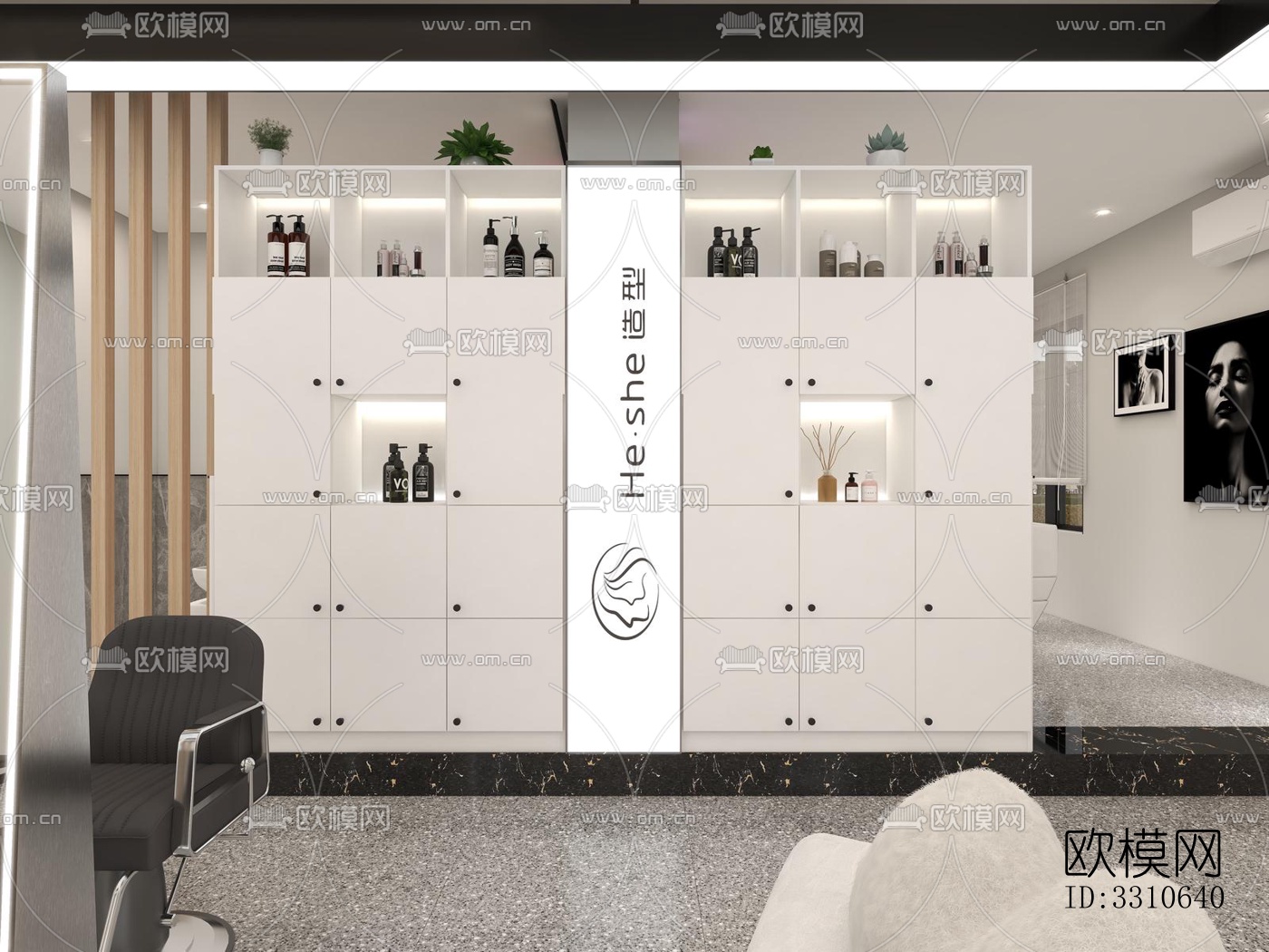 现代零售店铺效果图下载（渲染图1）