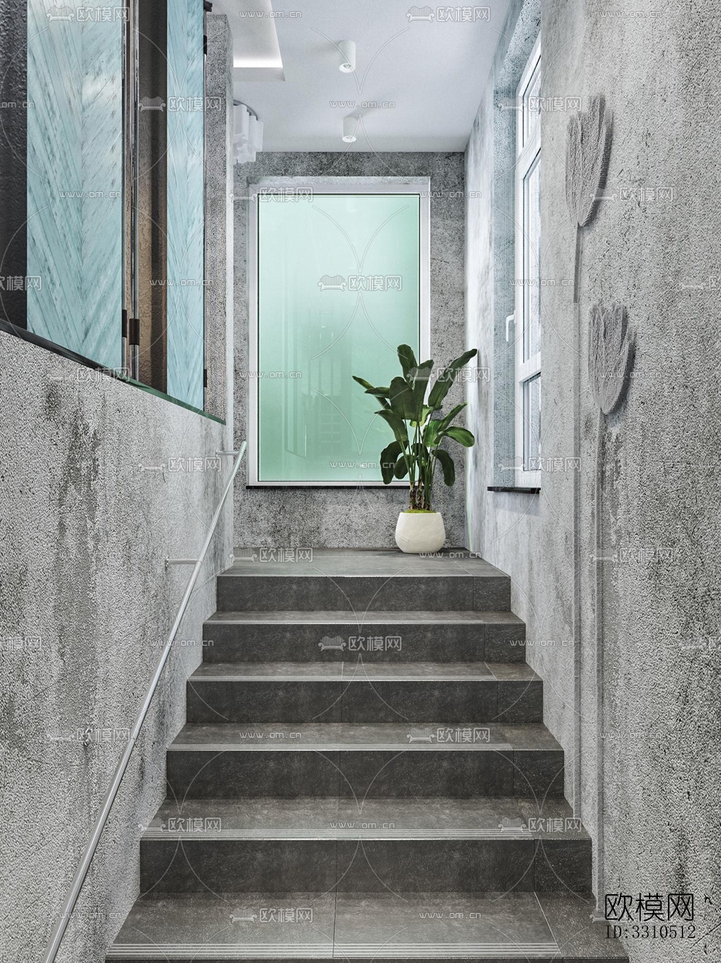 工业风零售店铺效果图下载（渲染图6）