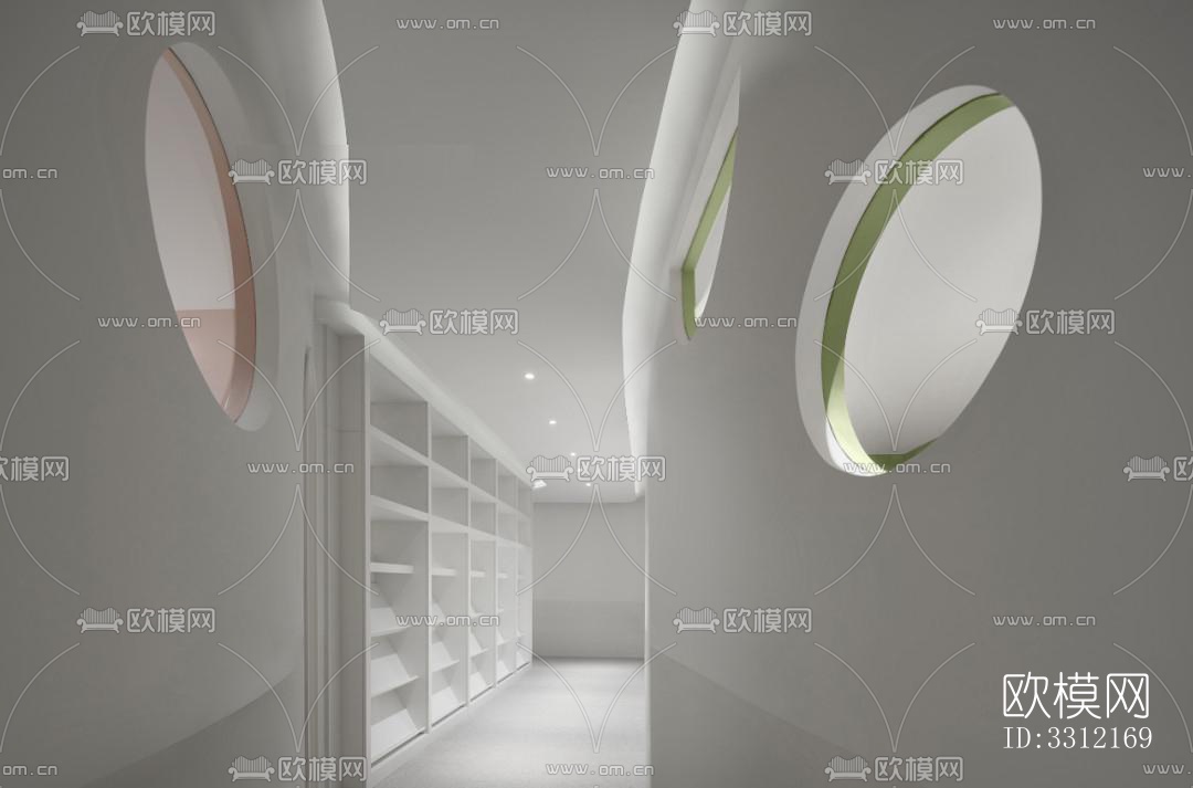 现代学校效果图下载（渲染图17）