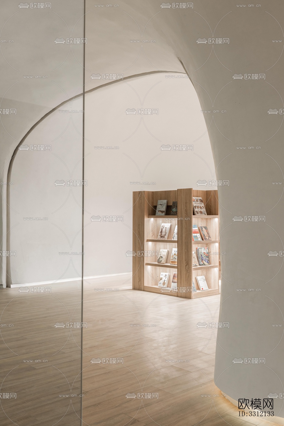 现代学校效果图下载（渲染图3）