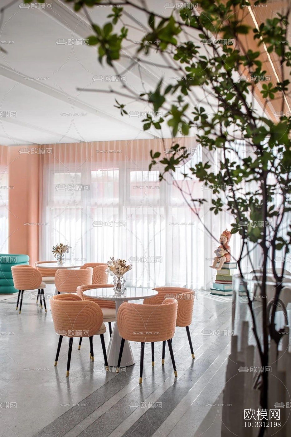 现代幼儿园效果图下载（渲染图7）