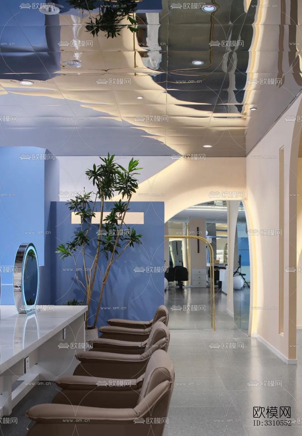 现代零售店铺效果图下载（渲染图1）