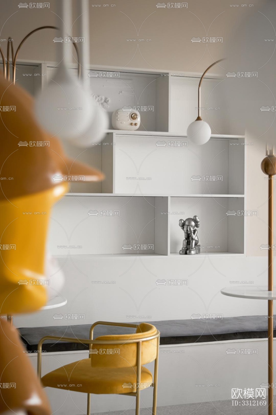 现代学校效果图下载（渲染图10）