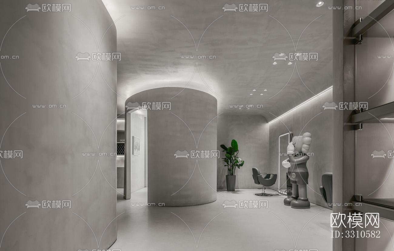 现代零售店铺效果图下载（渲染图1）