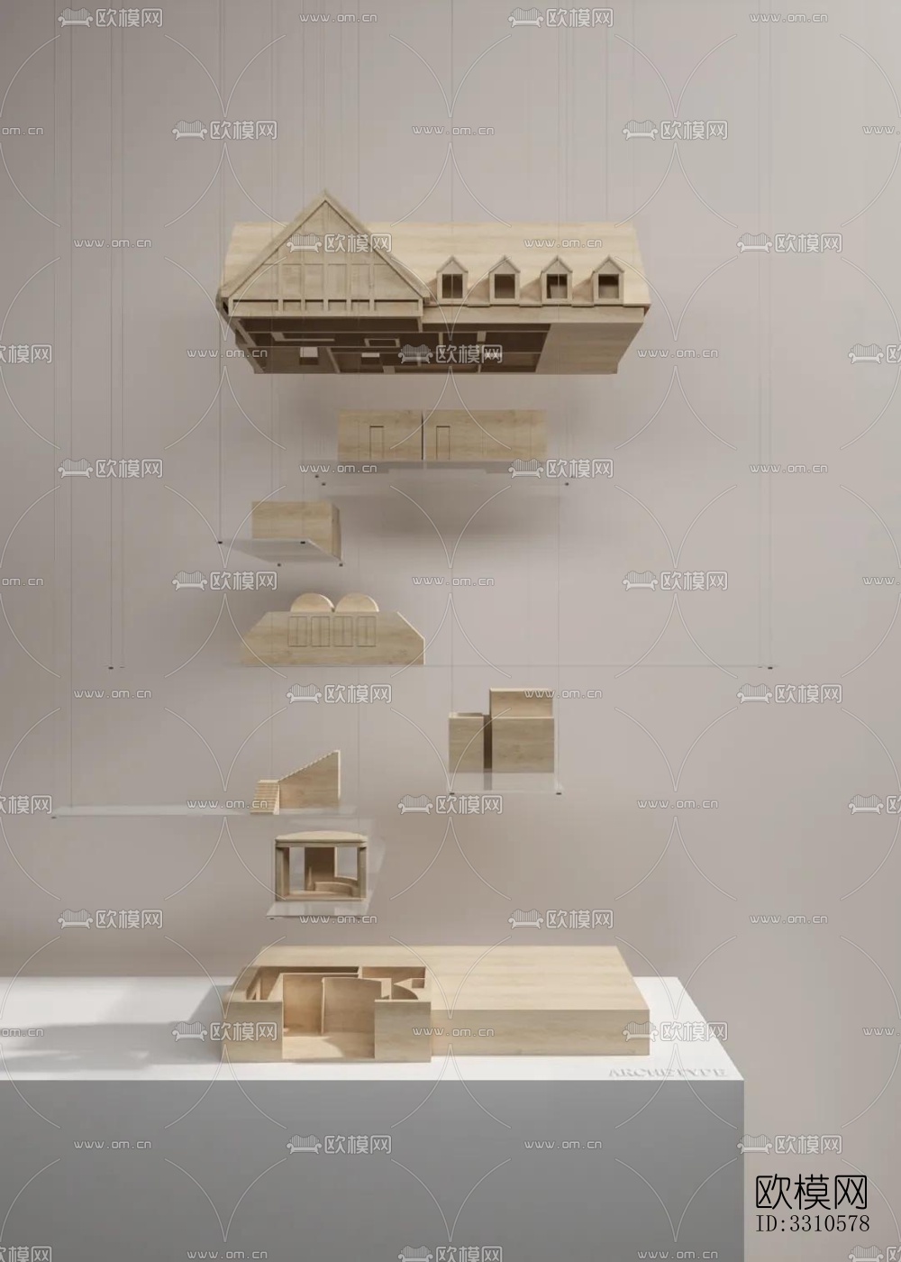 现代零售店铺效果图下载（渲染图2）