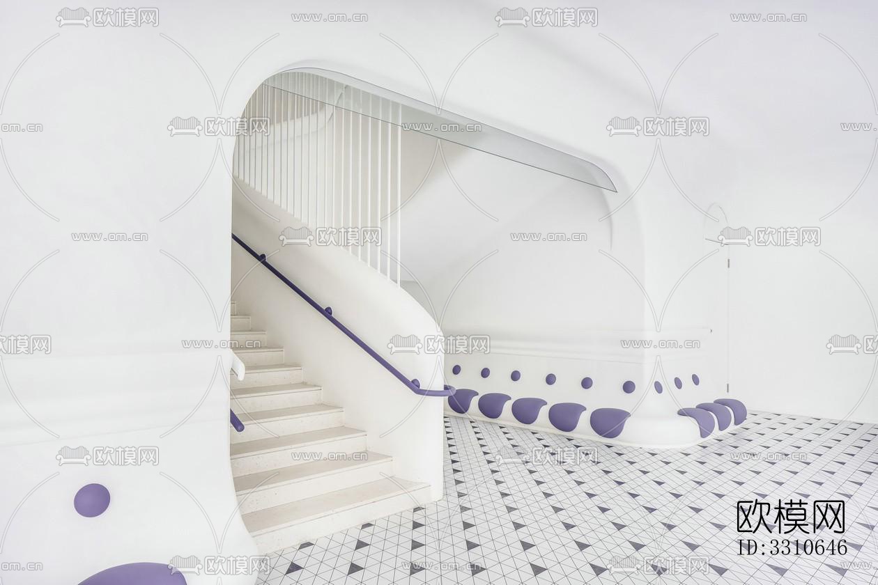 现代儿童游乐效果图下载（渲染图2）