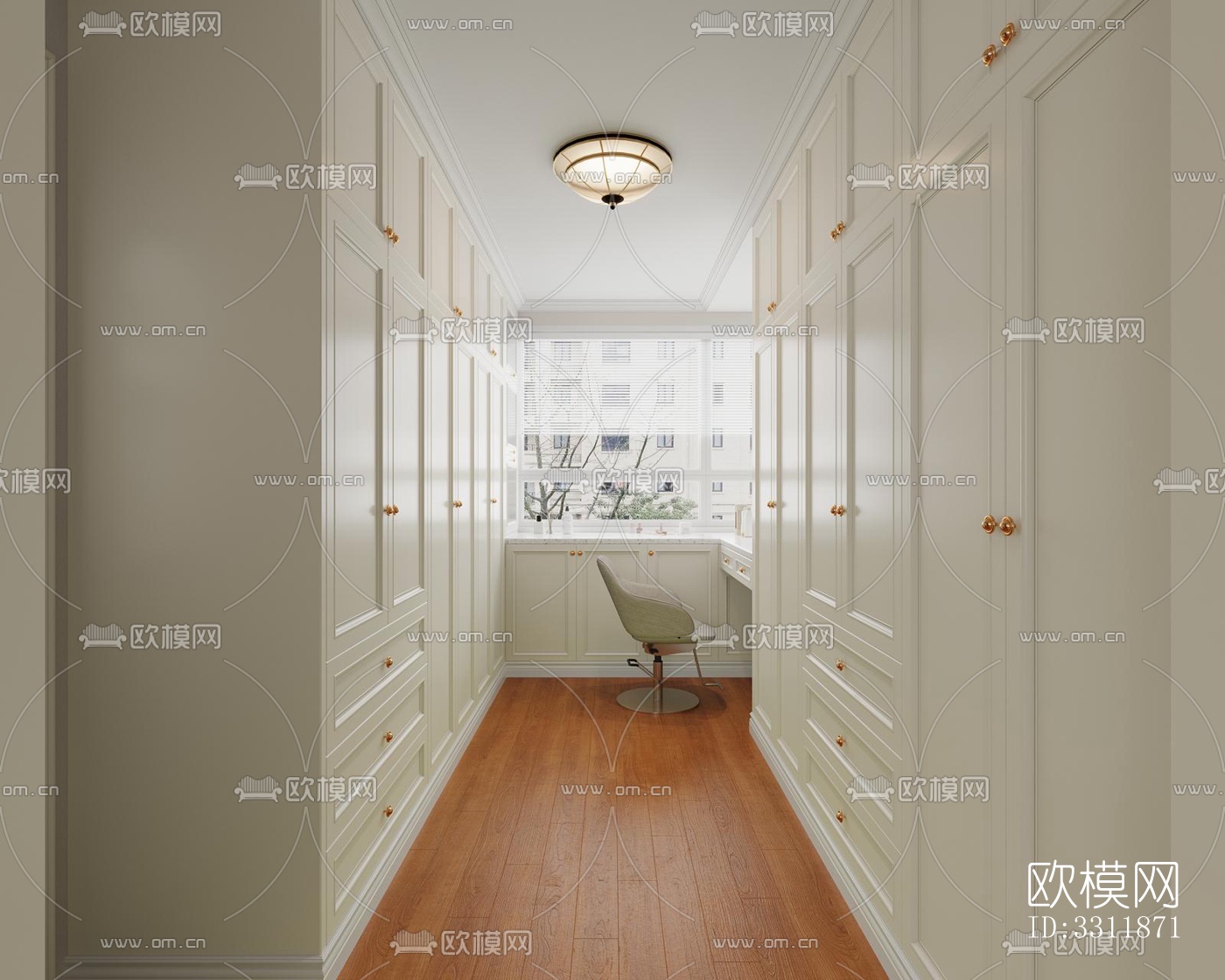 现代客餐厅效果图下载（渲染图9）