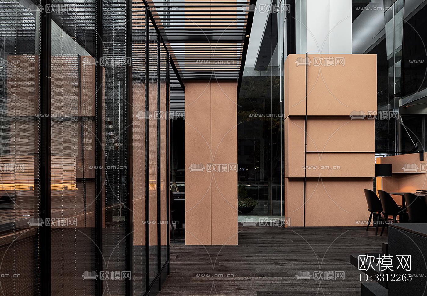 现代咖啡奶茶效果图下载（渲染图5）