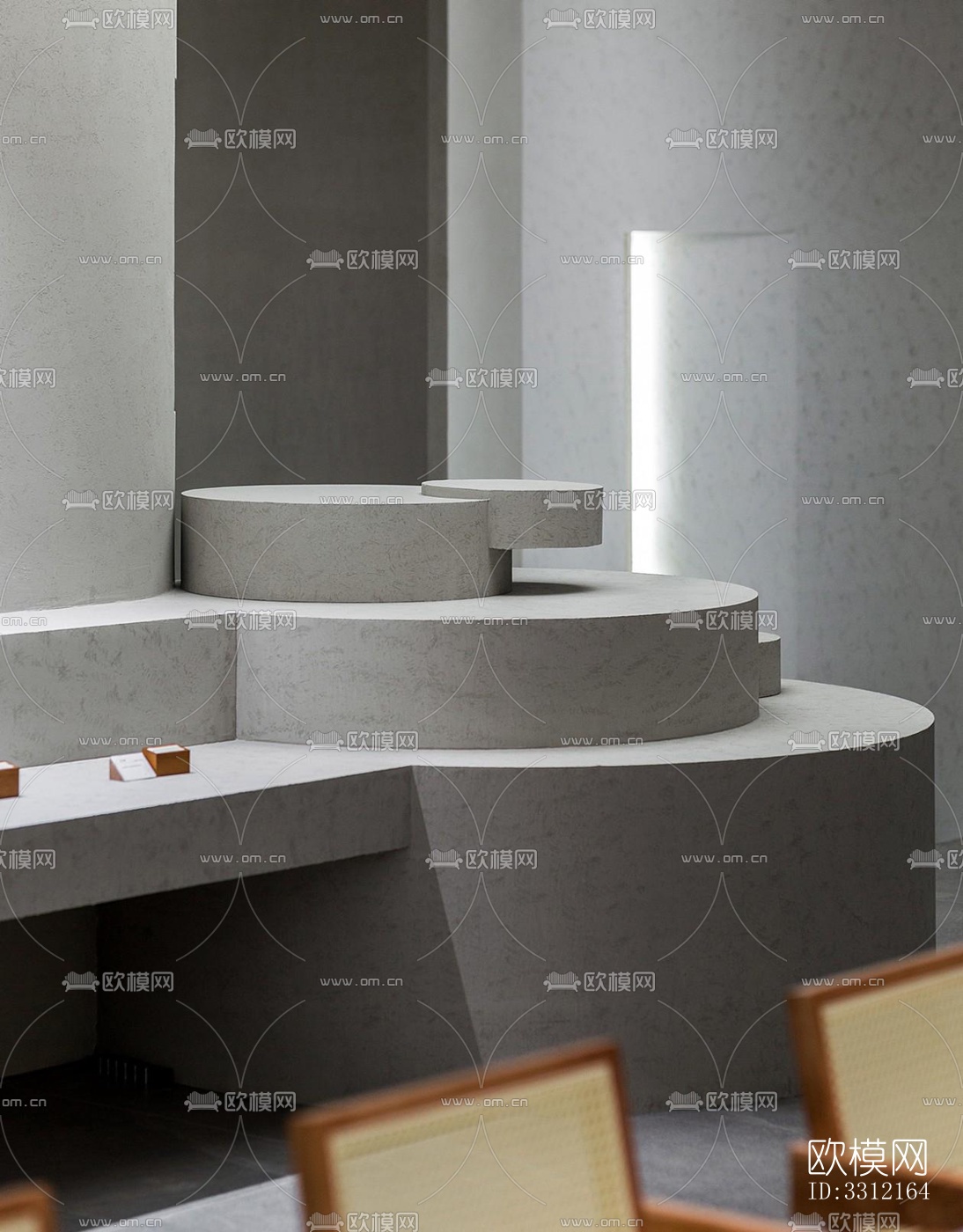 现代学校效果图下载（渲染图10）