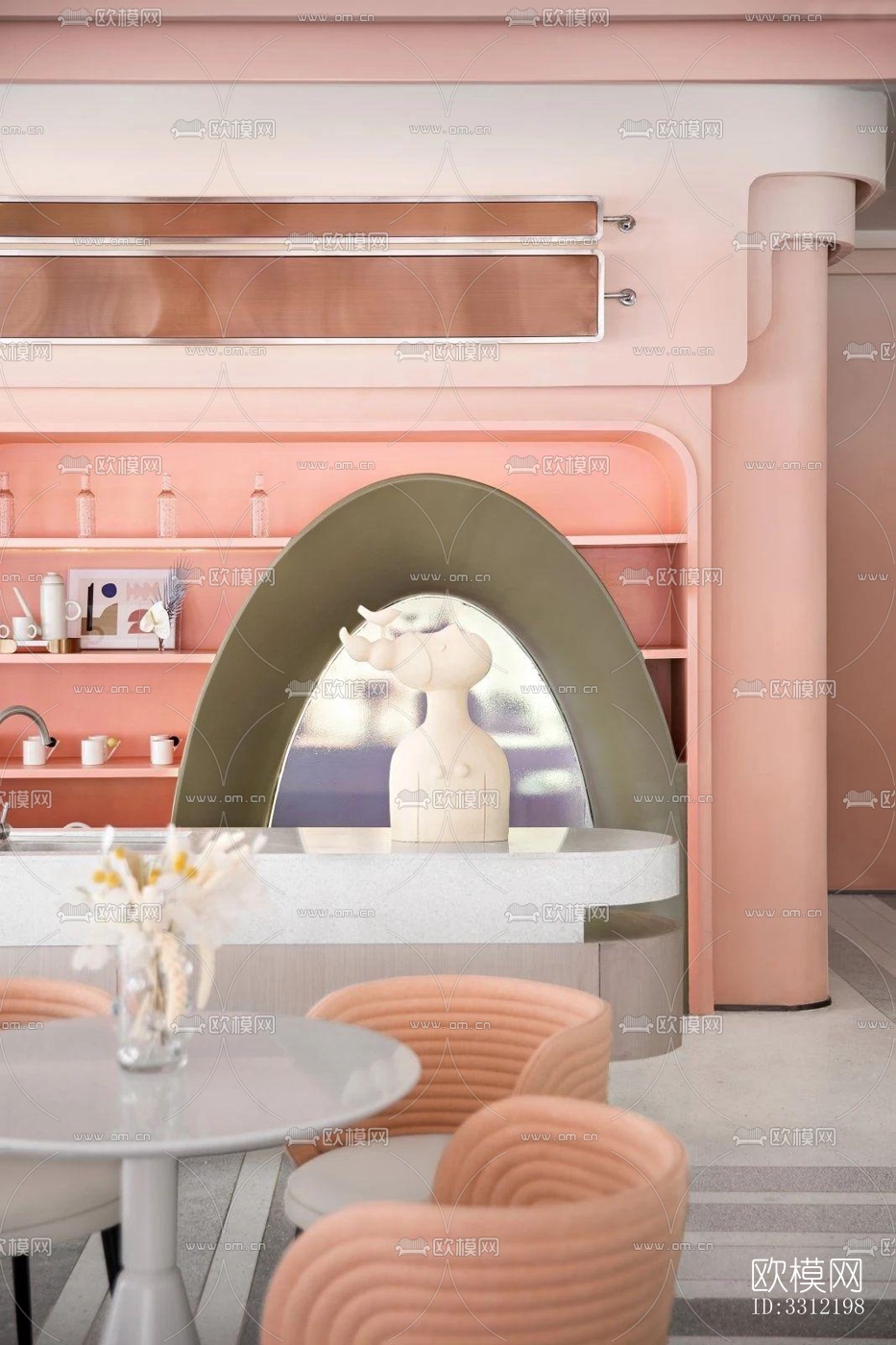 现代幼儿园效果图下载（渲染图11）