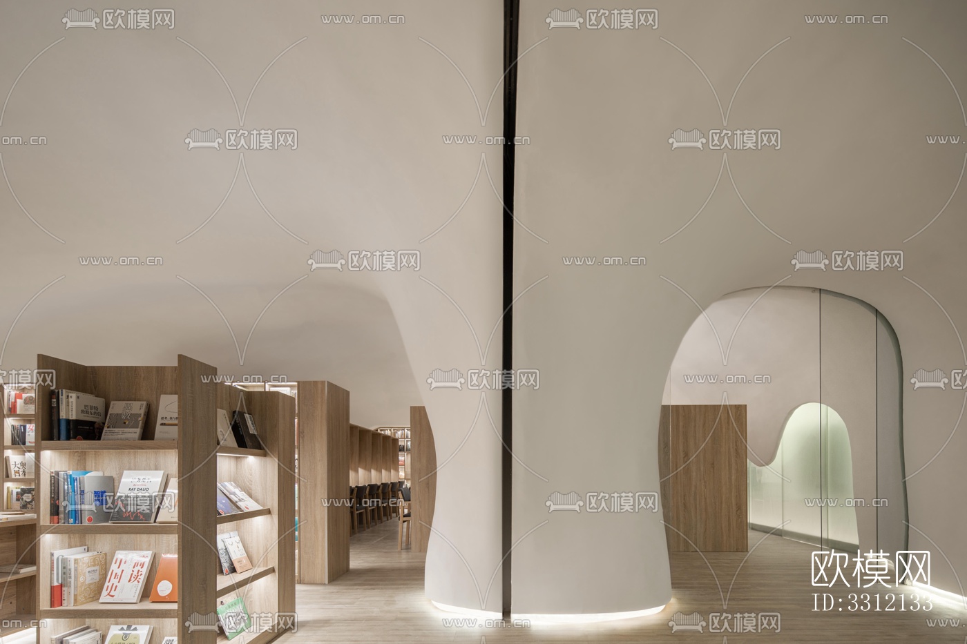 现代学校效果图下载（渲染图8）