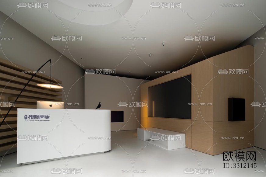 现代学校效果图下载(渲染图1)