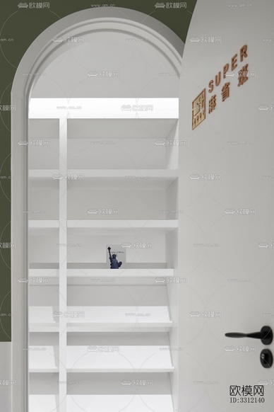 現(xiàn)代學(xué)校效果圖下載(渲染圖4)