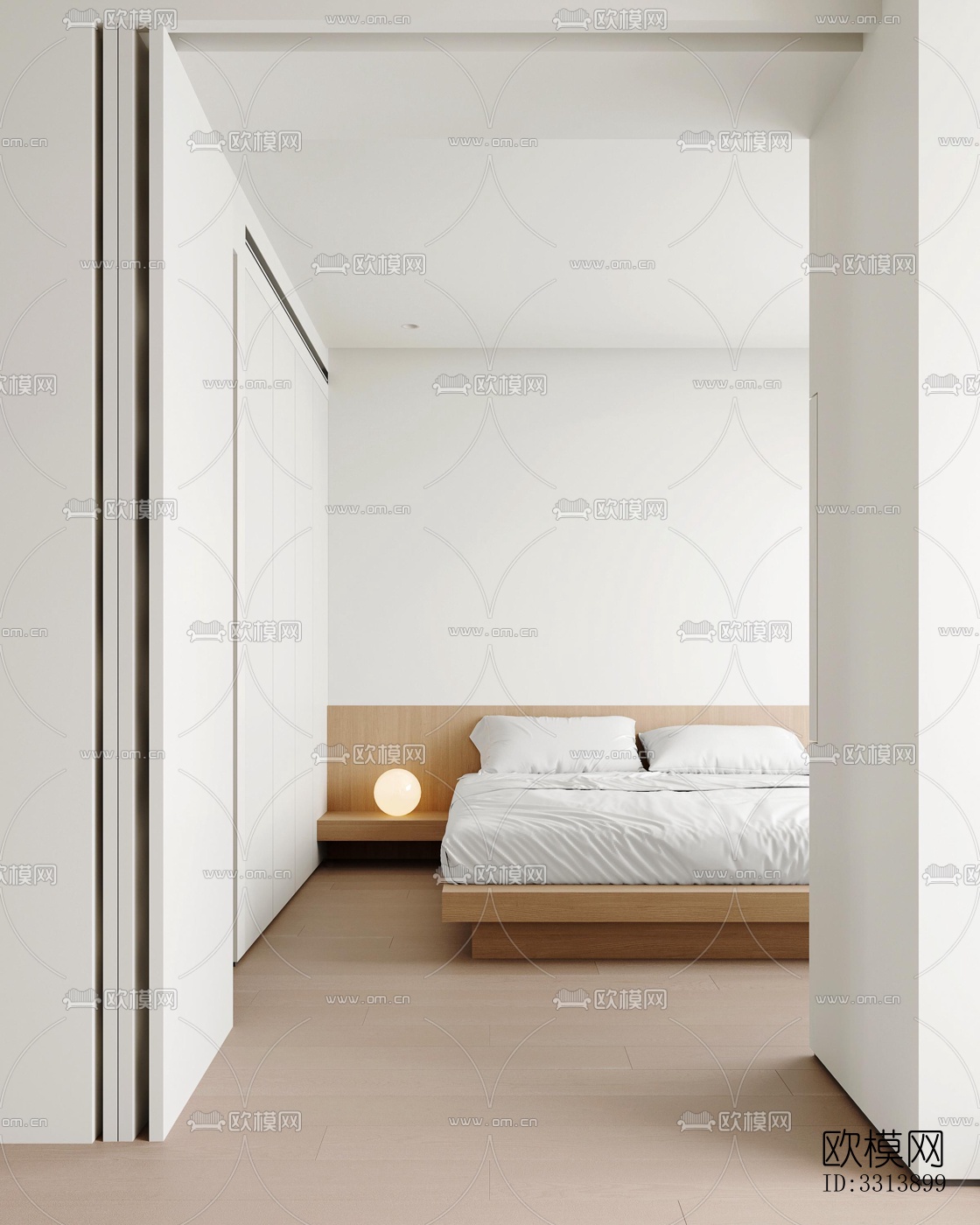 现代客餐厅效果图下载（渲染图3）