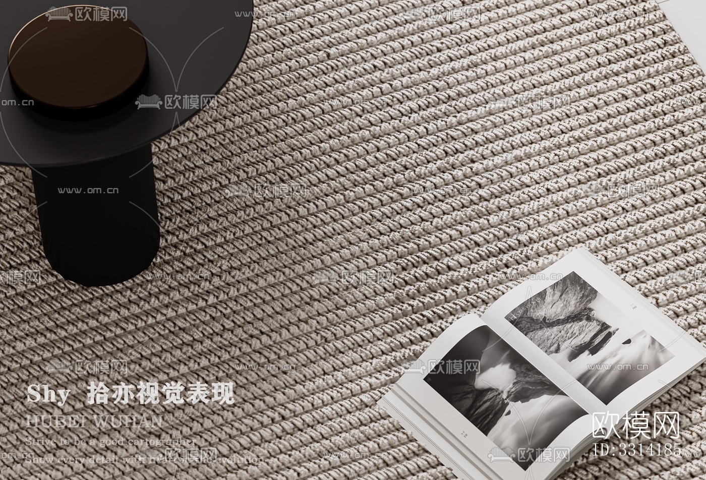 现代客餐厅效果图下载（渲染图6）