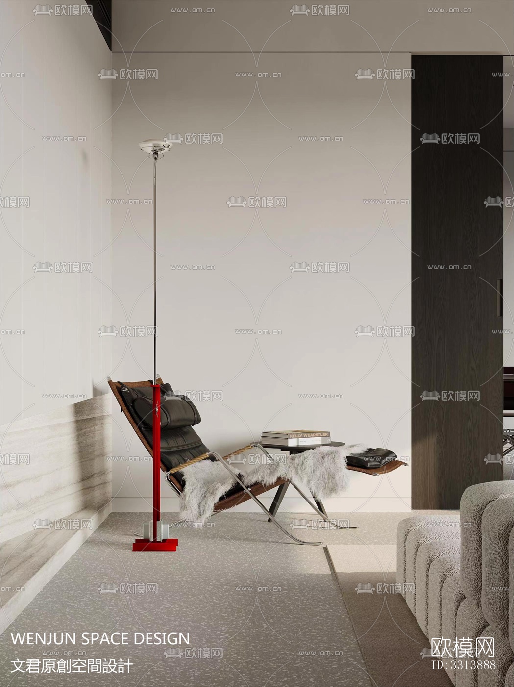 现代客餐厅效果图下载（渲染图13）