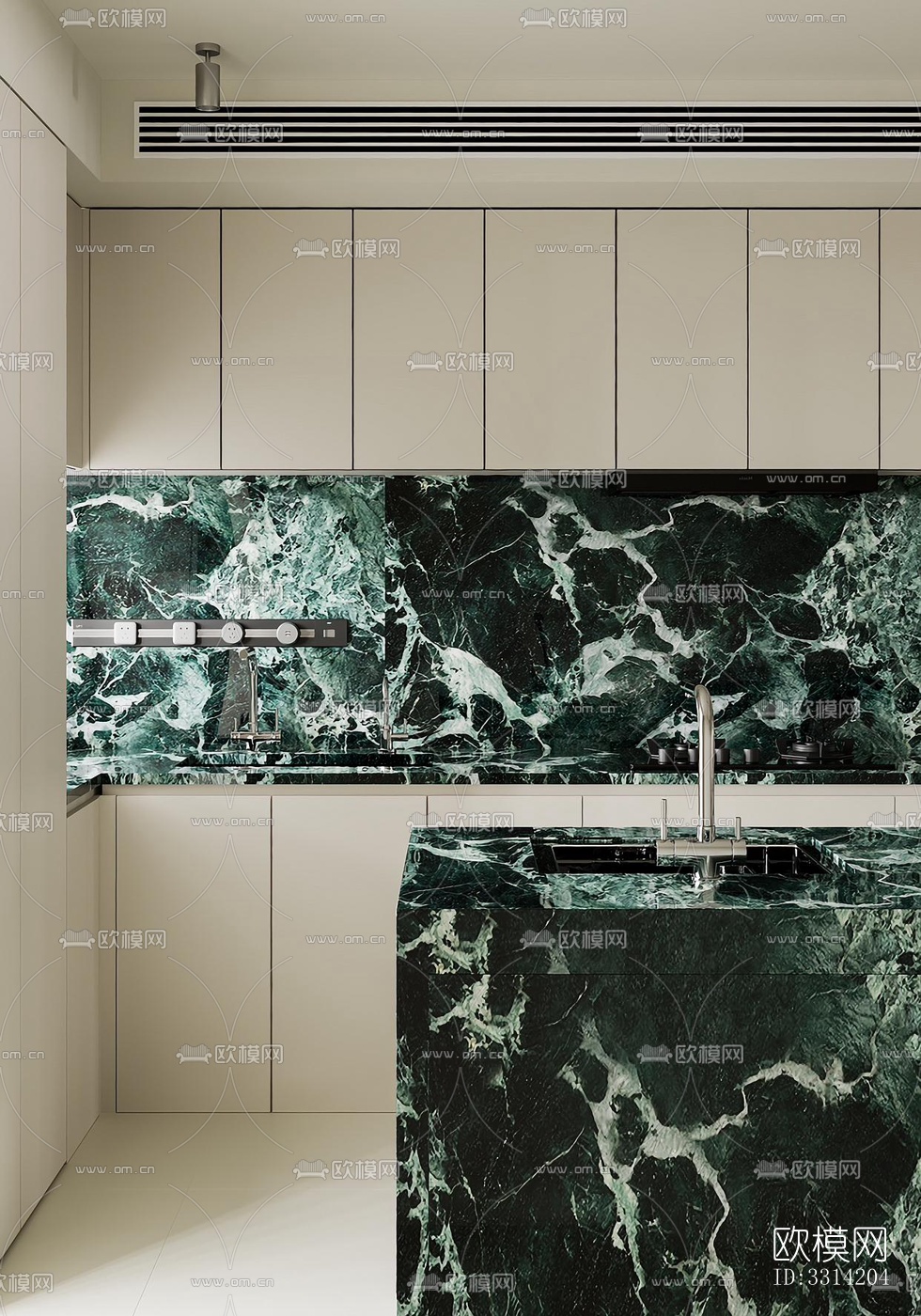 现代客餐厅效果图下载（渲染图5）