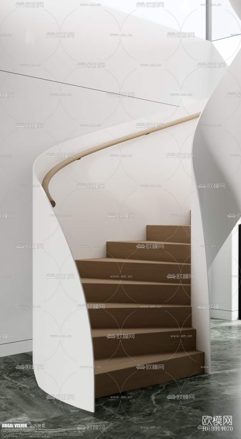 现代客餐厅效果图下载（渲染图7）