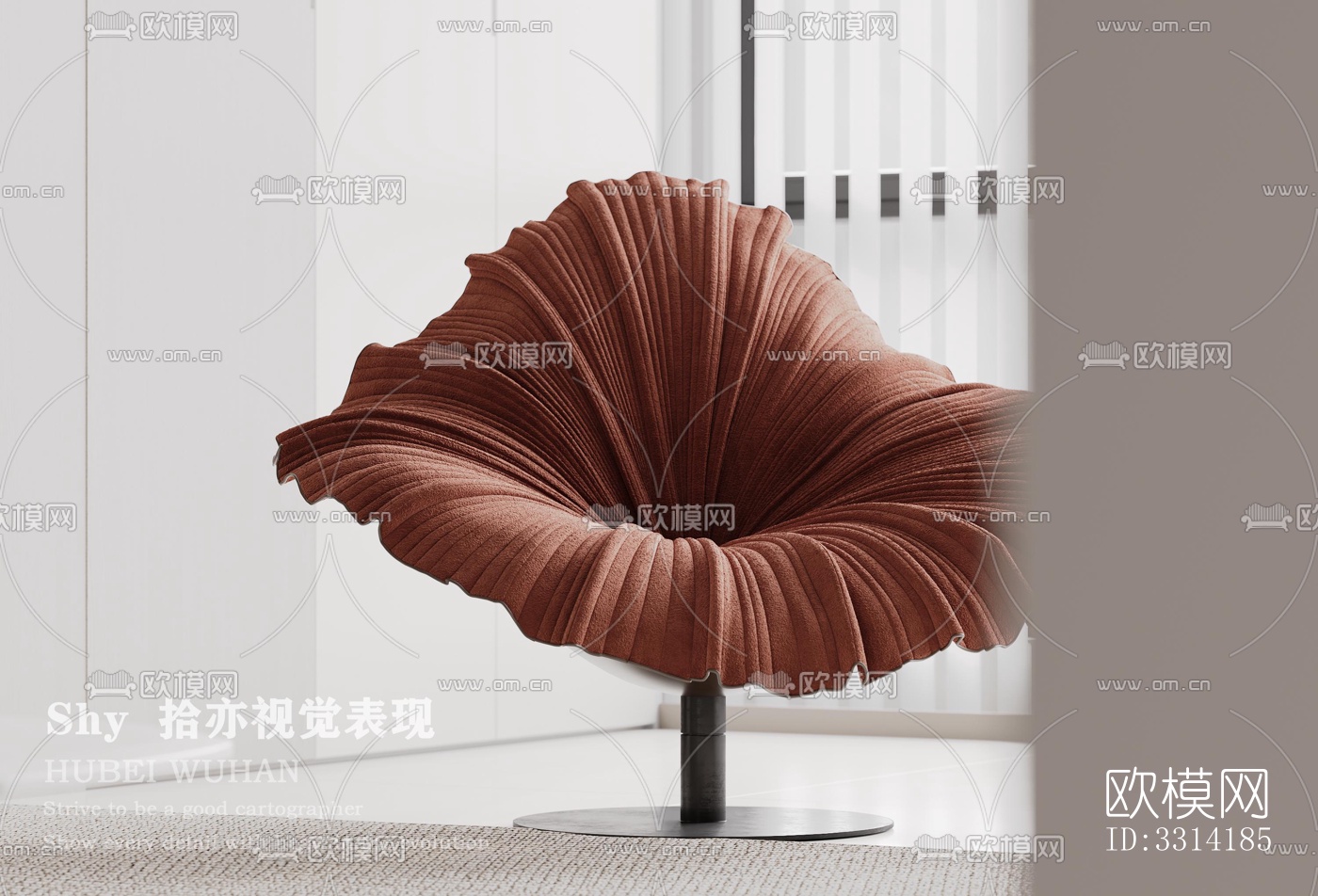 现代客餐厅效果图下载（渲染图8）