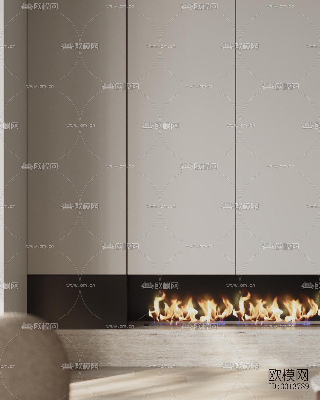 现代客餐厅效果图下载（渲染图9）