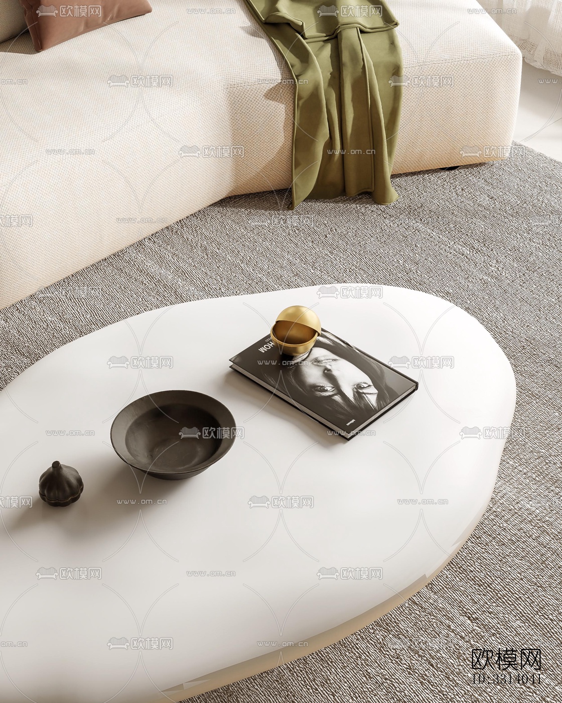 现代客餐厅效果图下载（渲染图6）