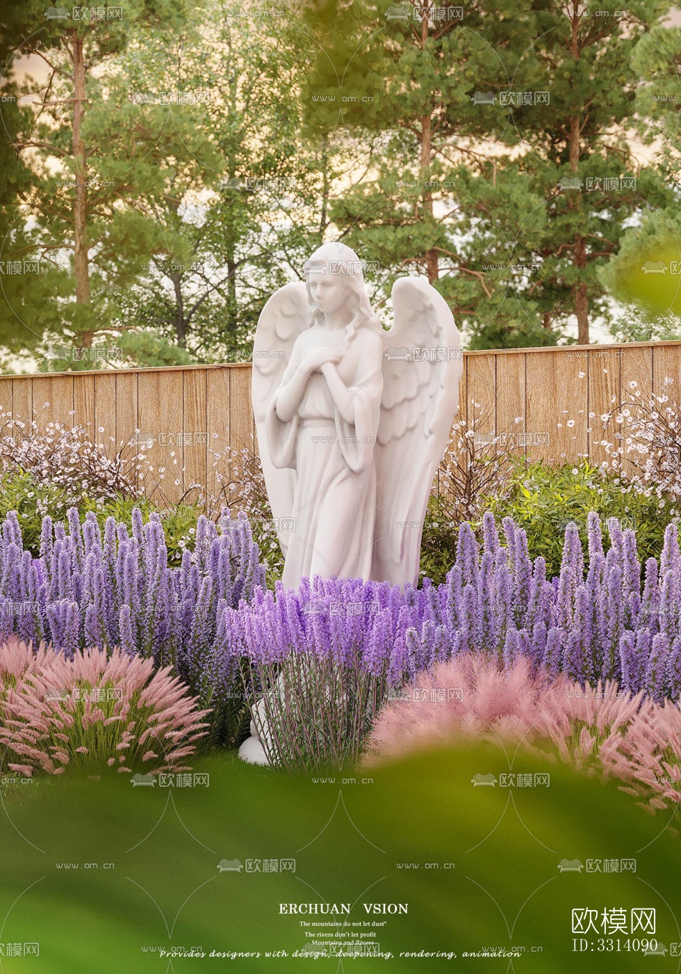 现代客餐厅效果图下载（渲染图11）