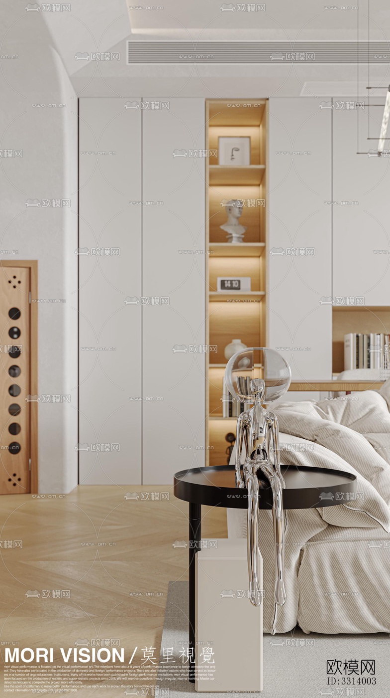 现代客餐厅效果图下载（渲染图15）