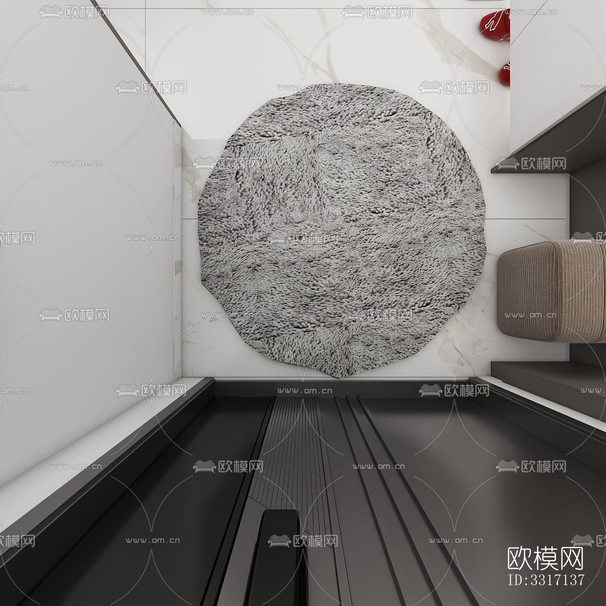 现代客厅效果图下载（渲染图2）