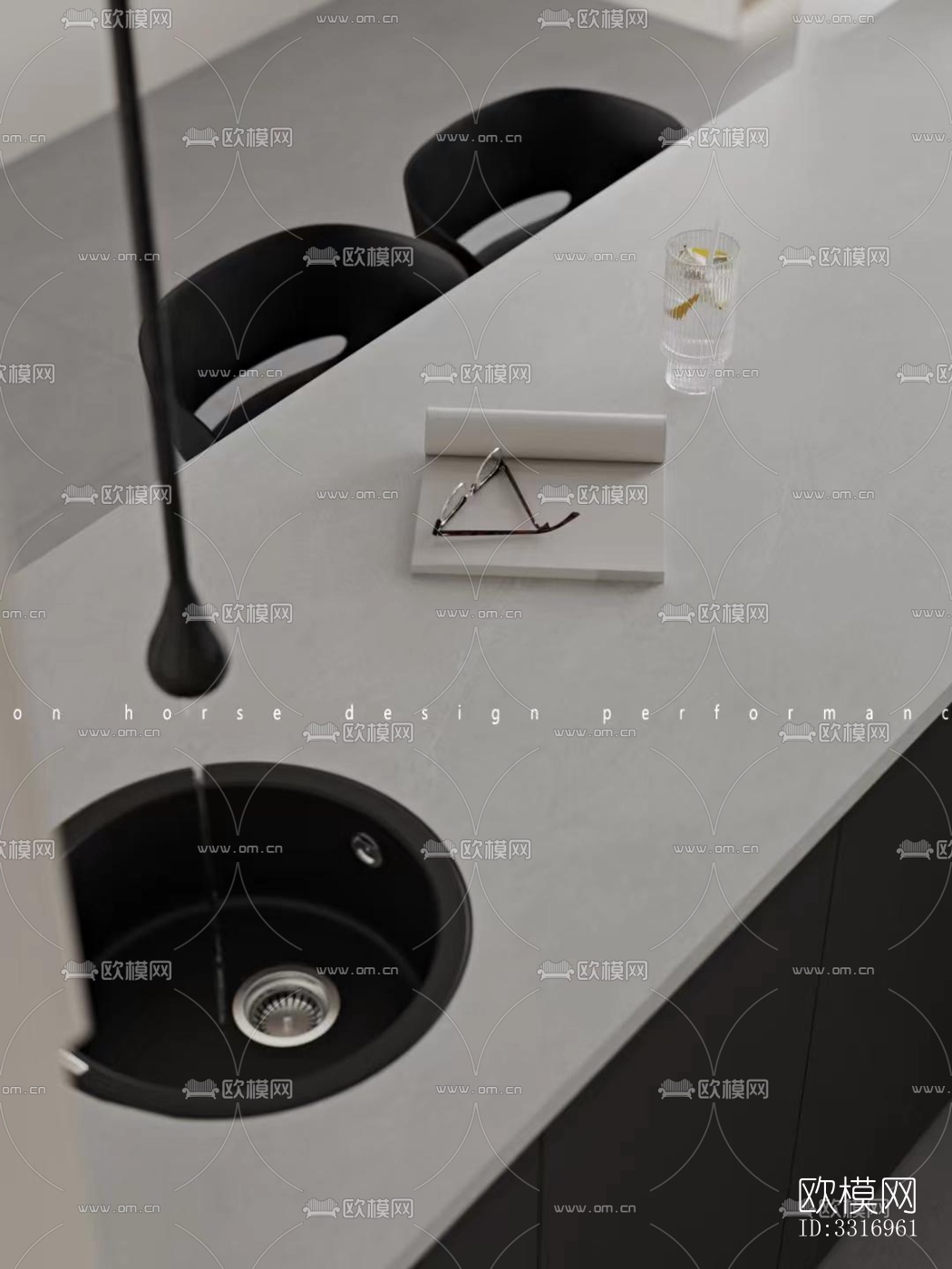 现代客厅效果图下载（渲染图1）