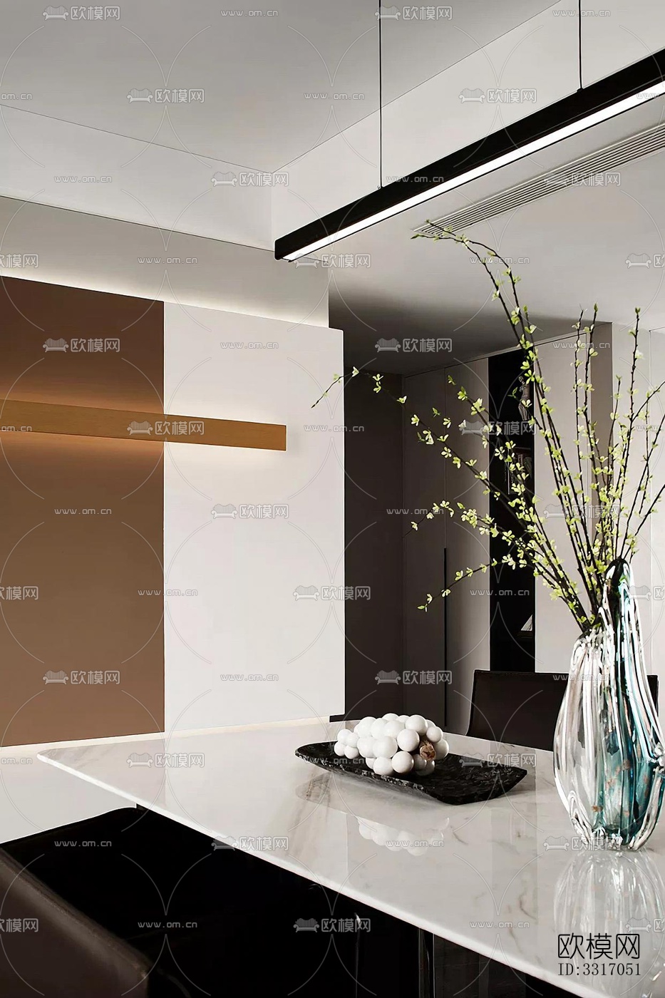 现代客厅效果图下载（渲染图10）