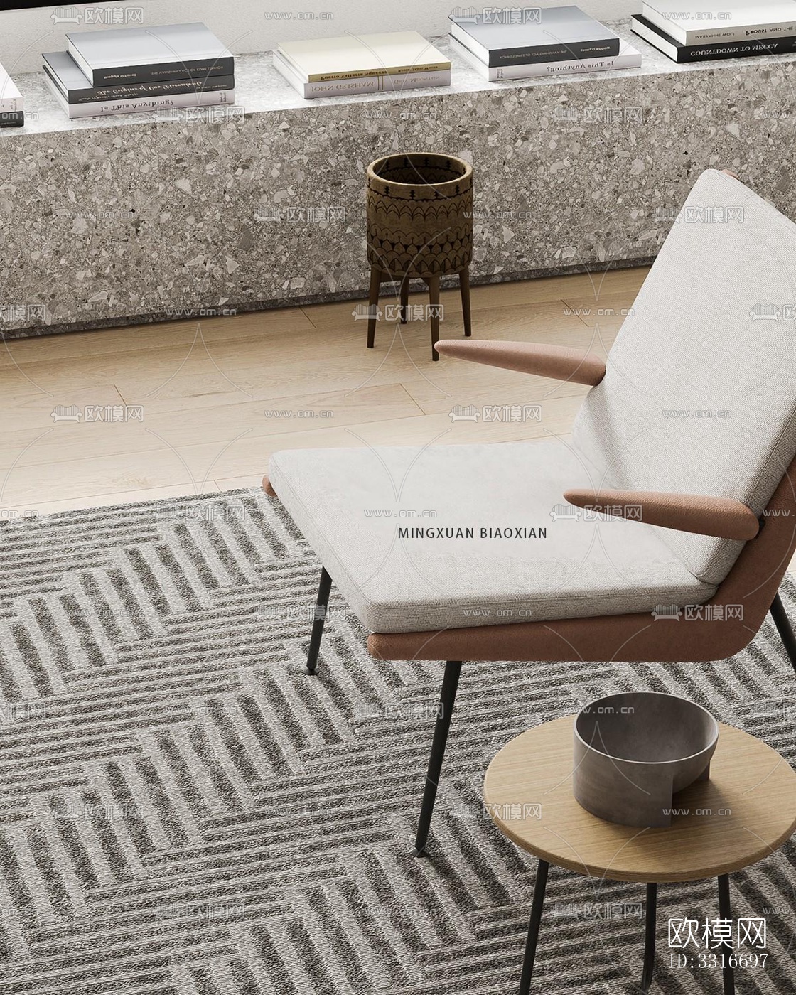 现代客厅效果图下载（渲染图6）