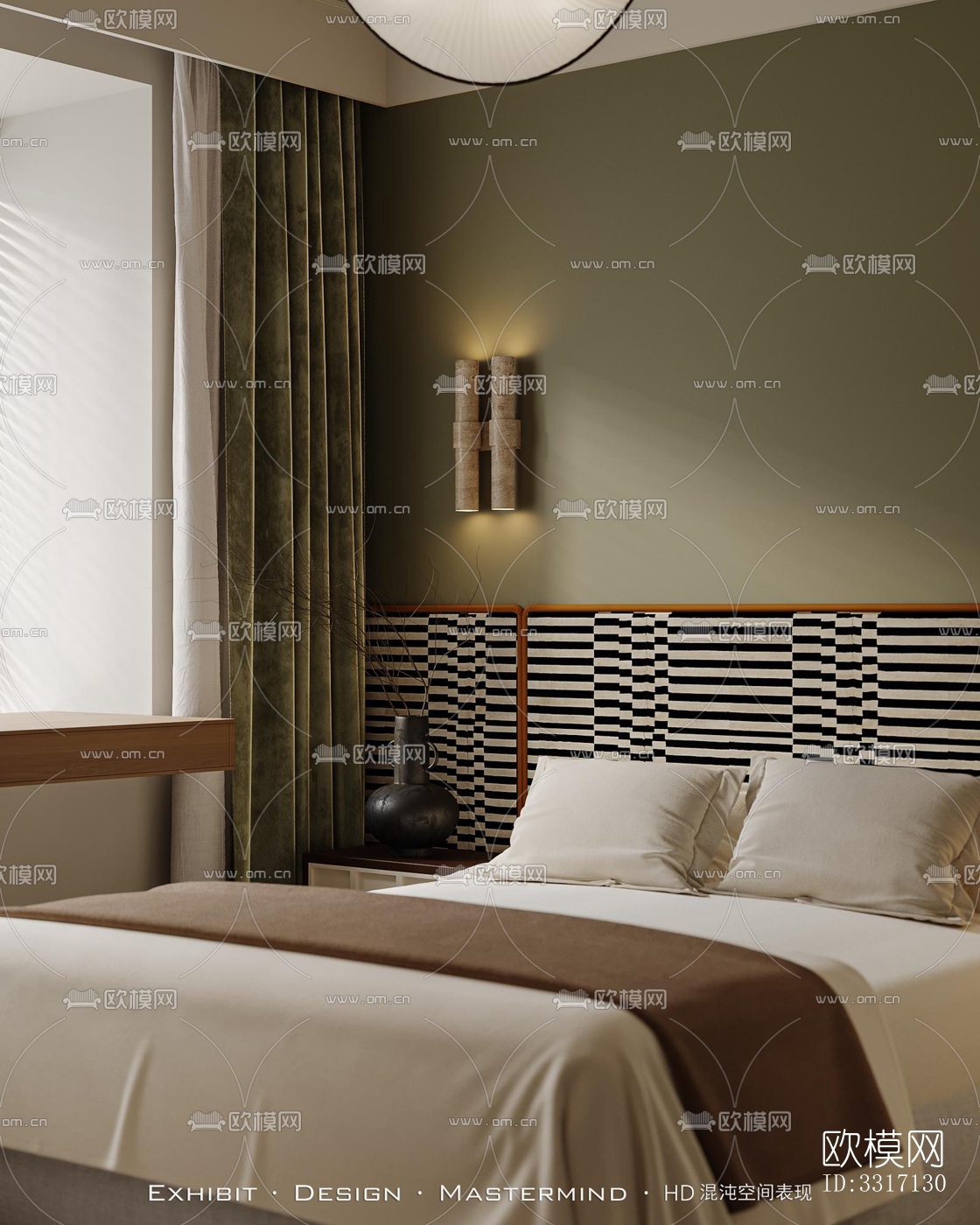 现代客厅效果图下载（渲染图1）