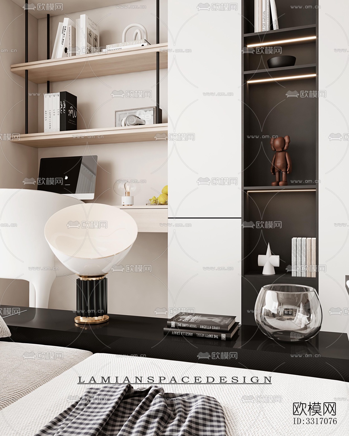 现代客厅效果图下载（渲染图5）