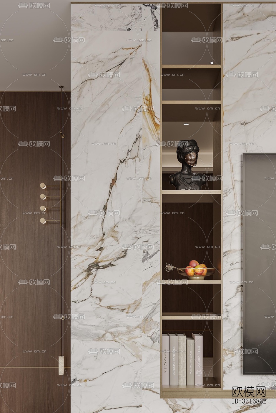 现代客厅效果图下载（渲染图9）