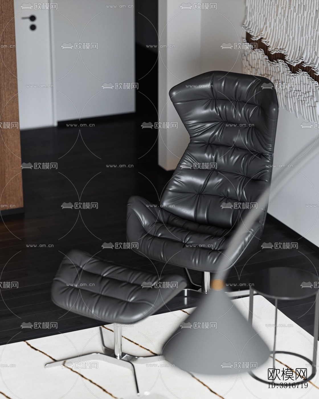 现代客厅效果图下载（渲染图15）