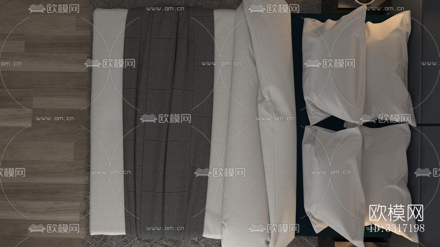 现代客厅效果图下载（渲染图2）