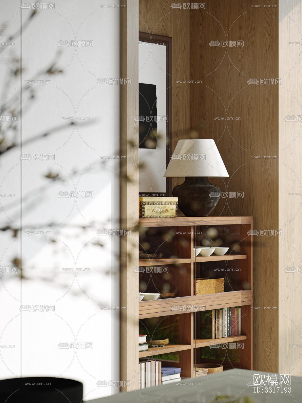 现代客厅效果图下载（渲染图3）