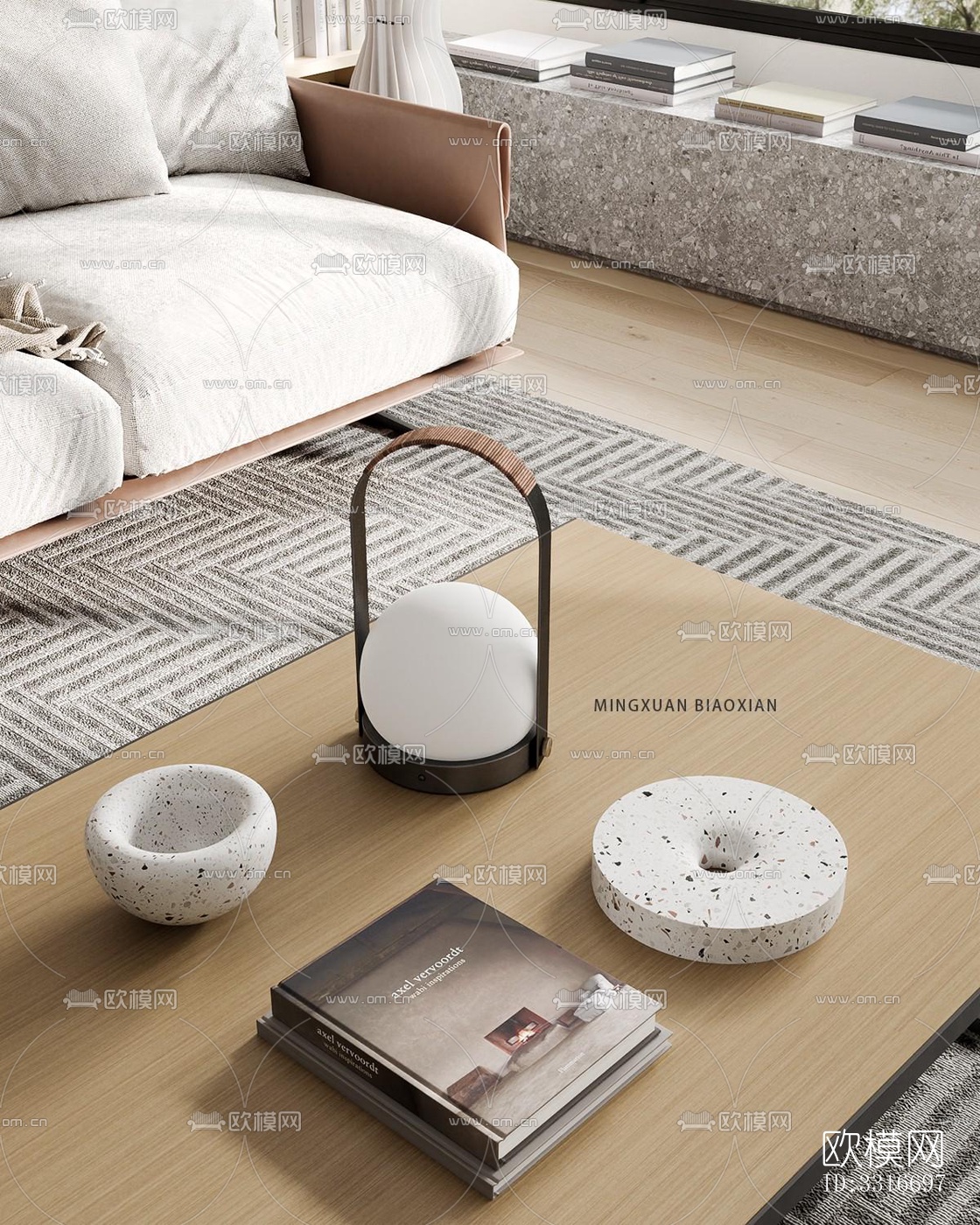 现代客厅效果图下载（渲染图8）