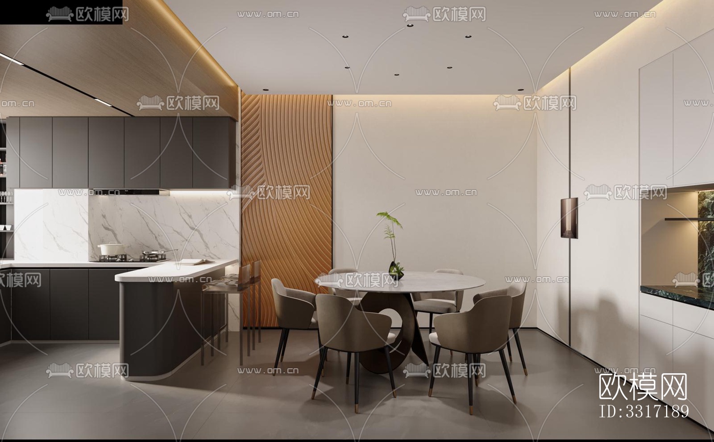 现代客厅效果图下载（渲染图1）