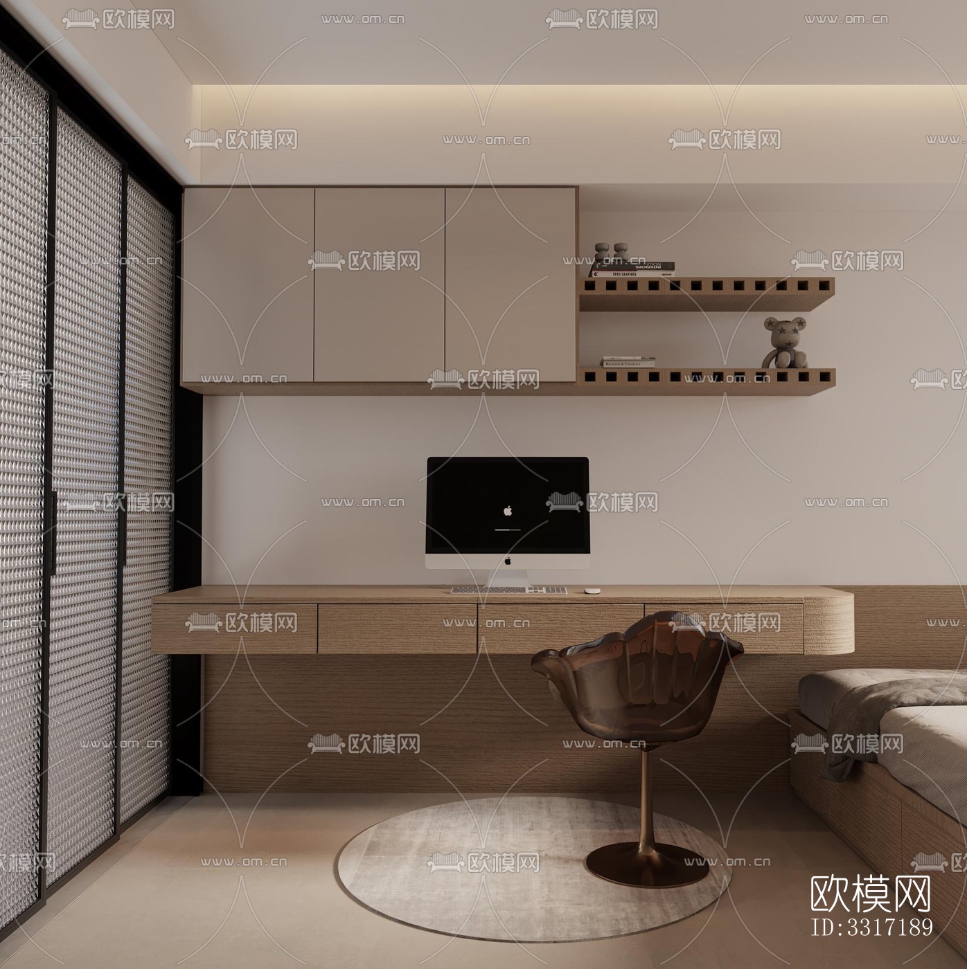 现代客厅效果图下载（渲染图13）