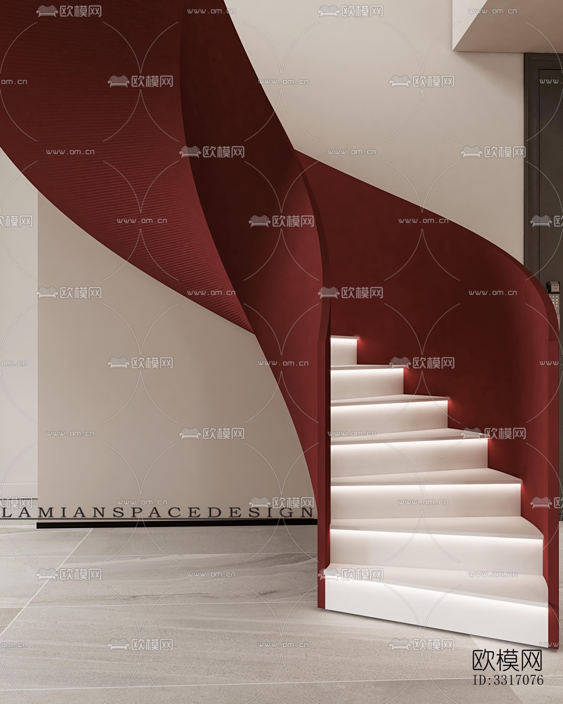 现代客厅效果图下载（渲染图6）