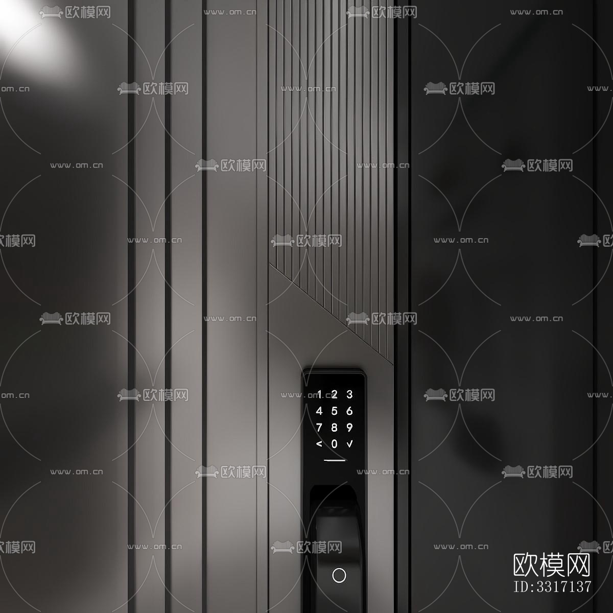 现代客厅效果图下载（渲染图1）