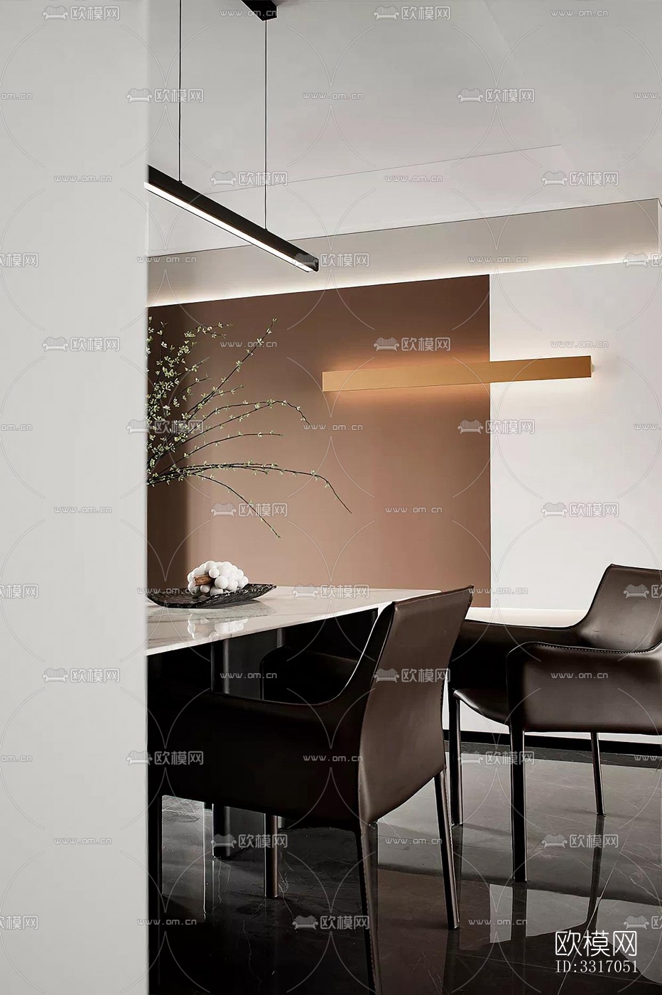 现代客厅效果图下载（渲染图9）