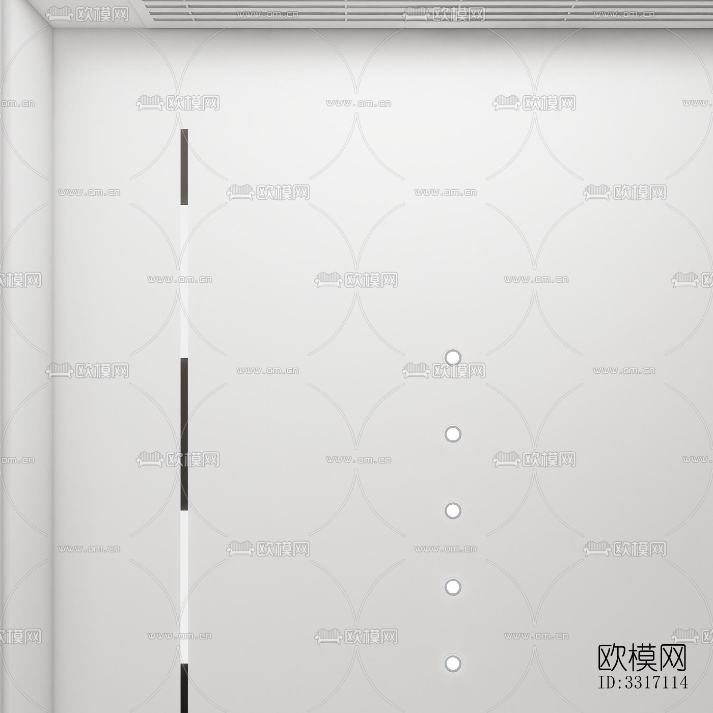 现代客厅效果图下载（渲染图6）