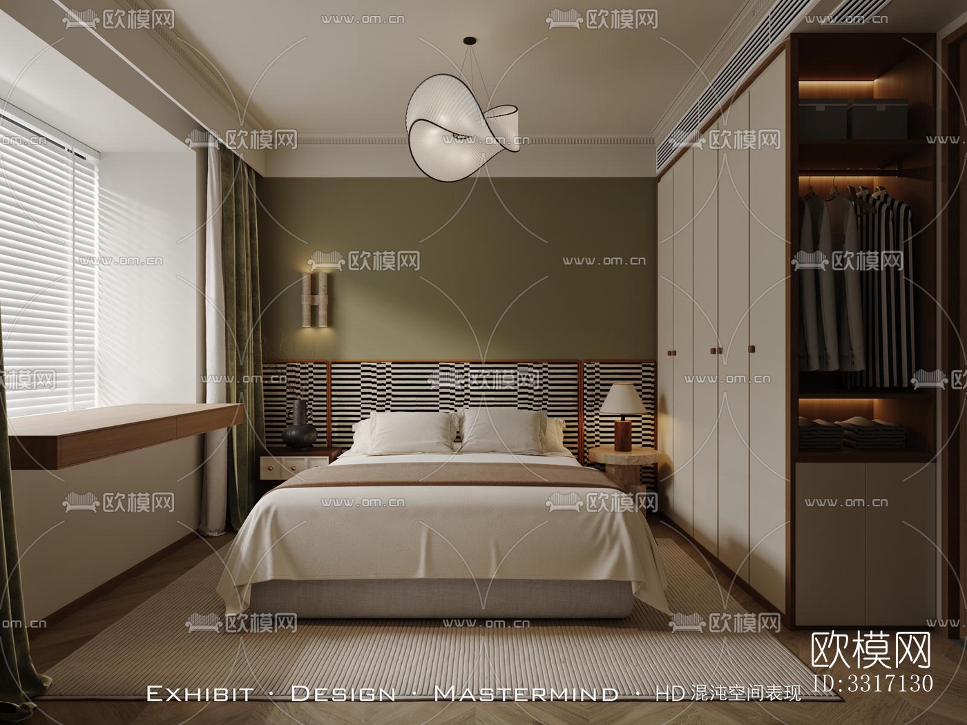 现代客厅效果图下载（渲染图6）