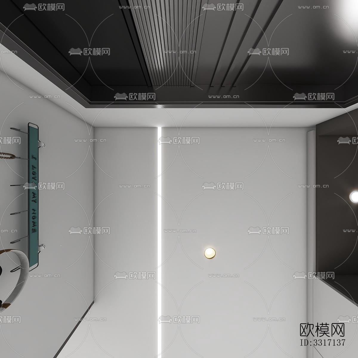 现代客厅效果图下载（渲染图5）